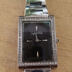 𝅺Sophie & Freda Women's Wilmington Watch Never Worn Works Tested New Battery.